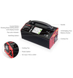 Wholesale In stock Ultra Power 1200W 15A UP1200AC PLUS 6S 7S 8S 12S 44.4V LiPo Battery Dual Fast Charger For Agricultural Drone Mapping Drone