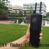 Portable drone detector and direction tracking Free shipping In stock anti drone anti uav tools system UAV finder compact design for police,prison,,Security department