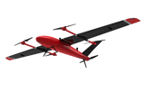 2400mm Wingspan VTOL Frame 7kg MTOW 1kg payload 15km Control Radius